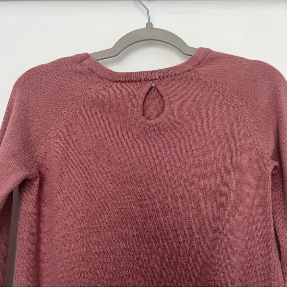 The Children's Place Girls Sweater‎ With Cat Face and sequins Size S 5/6